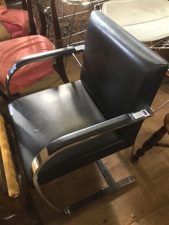 Bruno chair signed Knoll Studios